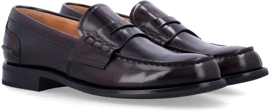Church's Burgundy Closed Loafers Aw25