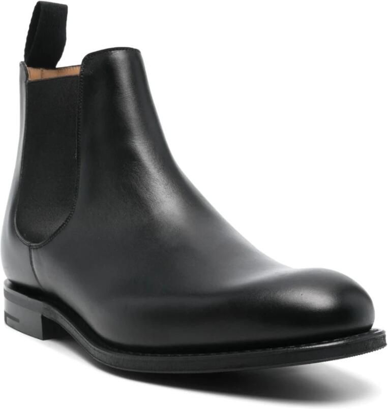 Church's Zwarte Leren Laarzen Black Heren