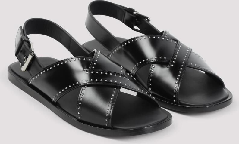 Church's Verstelbare leren sandalen met kruisbanden Black Dames - Foto 2