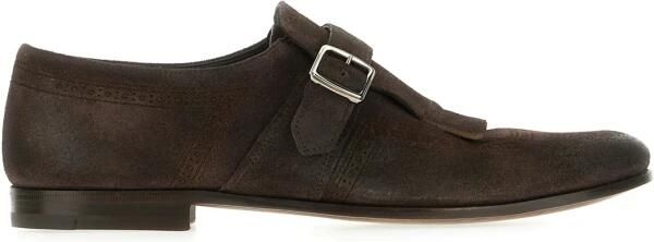 Church's Fringed Buckle Monk Shoes