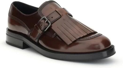 Church's Gefranjerde Veterschoenen met Blokhak