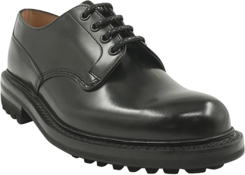 Church's Gekreukelde Kalfsleren Derby Veterschoenen - Foto 2