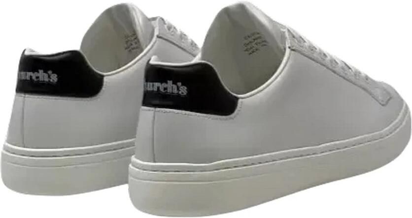 Church's Polyester Sneakers Wit Zwart - Foto 2