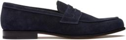 Church's Blauwe Suède Mocins Blue Heren