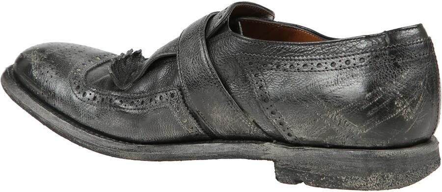 Church's Zwarte Suède Monnik Schoenen met Brogue Black Heren - Foto 2
