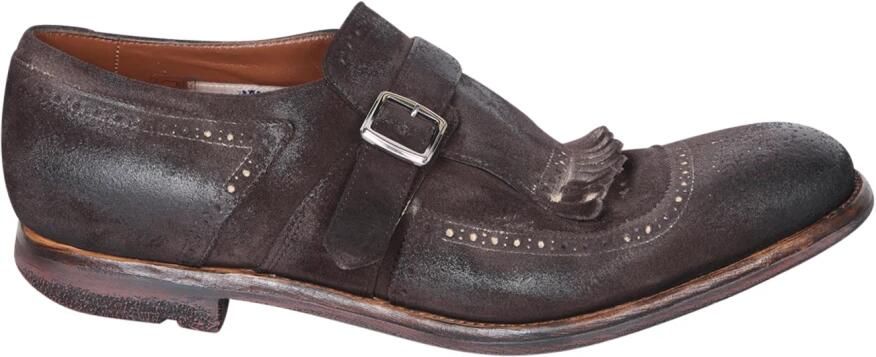 Church's Bruine platte schoenen met vintage stijl Brown Heren