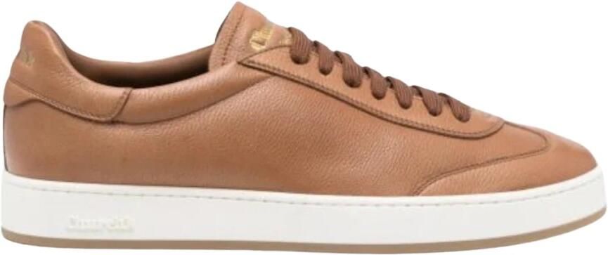 Church's Handgemaakte Leren Sneakers Brown Heren