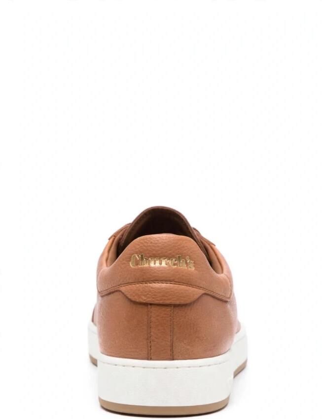 Church's Handgemaakte Leren Sneakers Brown Heren - Foto 2
