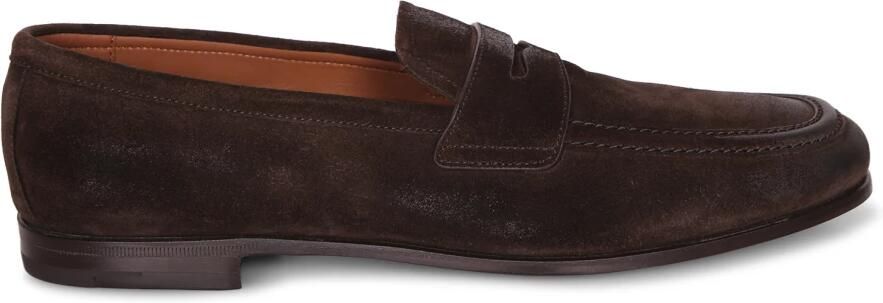 Church's Suede Panelled Loafers