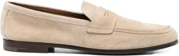Church's Suede Panelled Loafers