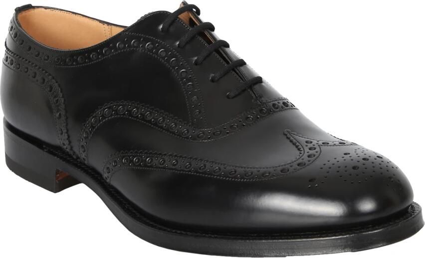 Church's Brogue Leren Oxford Veterschoenen Black Heren - Foto 2