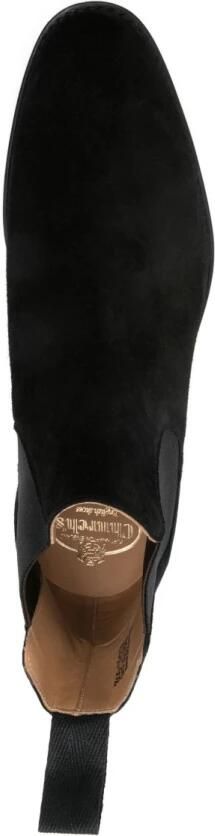 Church's Zwarte Leren Laarzen