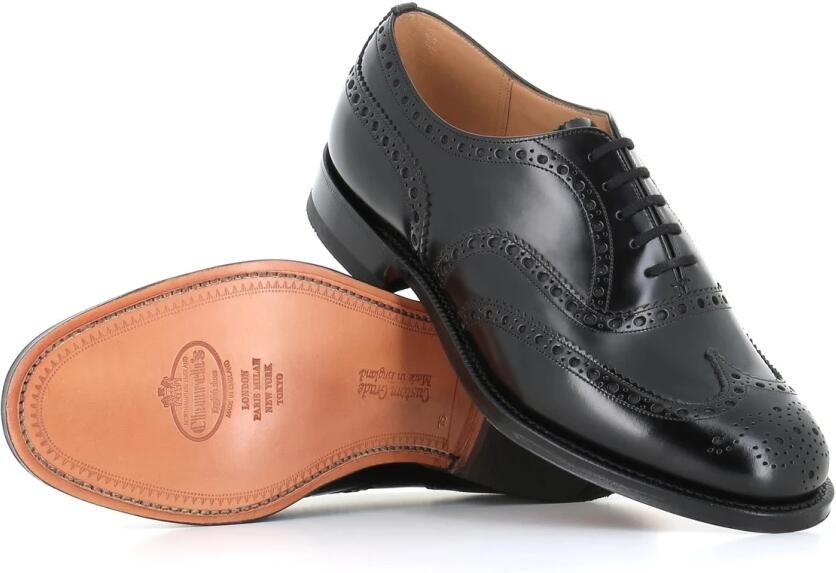 Church's Zwarte Loafers van Geborsteld Leer
