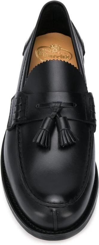 Church's Zwarte platte schoenen voor vrouwen