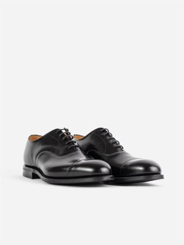 Church's Zwarte Polishbinder Leren Oxford Schoenen
