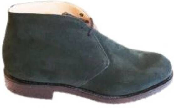 Church's Donkergroene Veterschoenen Aw16 Green Heren