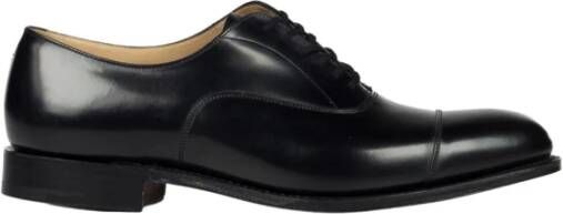 Church's Zwarte Veterschoenen voor Heren Black Heren