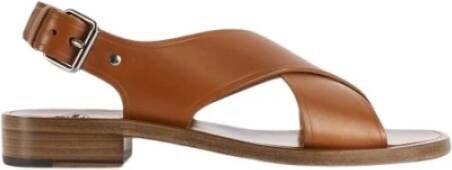 Church's Flat Sandals Brown Dames