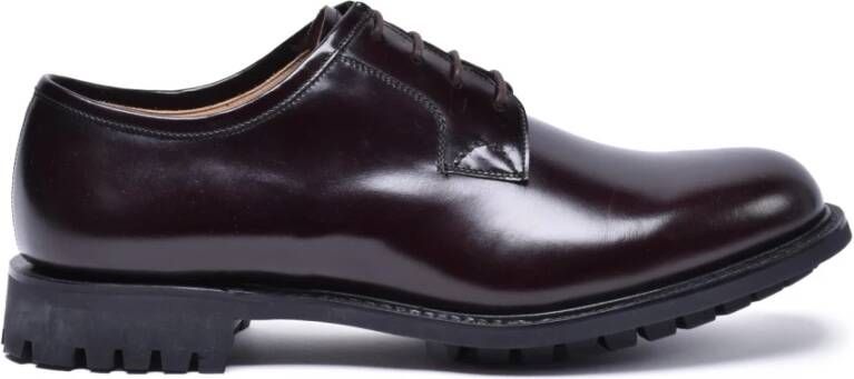 Church's Geborstelde veterschoenen van leer