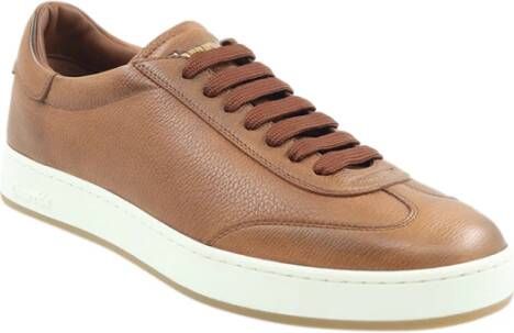 Church's Handgemaakte Leren Sneakers Brown Heren