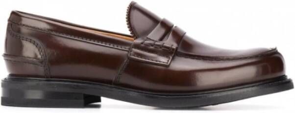 Church's Klassieke leren bookbinder loafers
