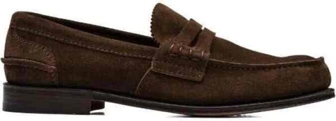 Church's Klassieke leren loafers Brown Heren