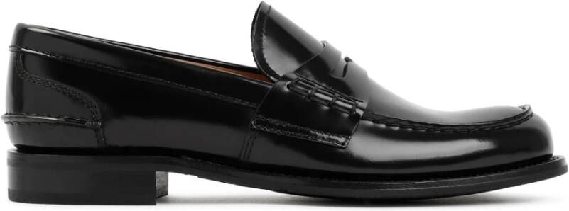 Church's Klassieke Zwarte Pembrey Leren Schoenen Black Dames