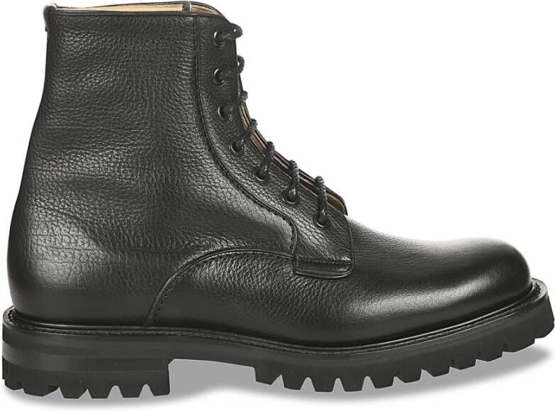 Church's Zwarte platte schoenen voor vrouwen Black Heren