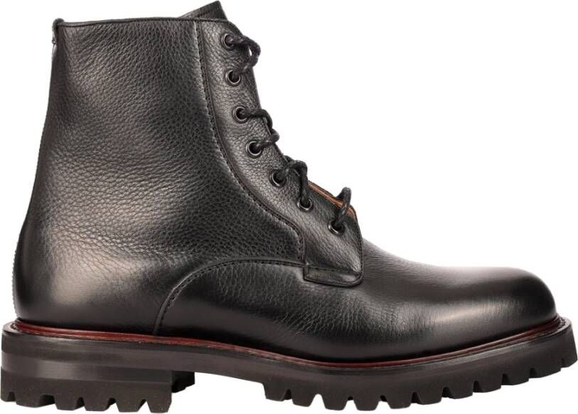 Church's Veterschoenen met zacht korrelleer Black Heren