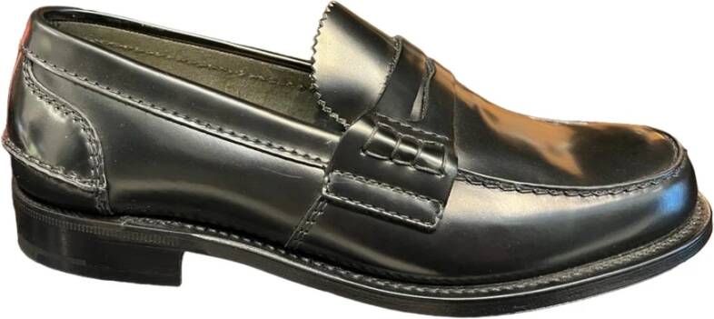 Church's Leren Mocassin Schoen Black Heren