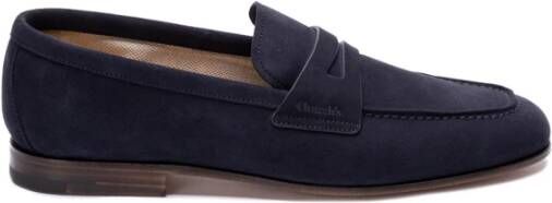 Church's Navy Maltby Loafers Blue Heren