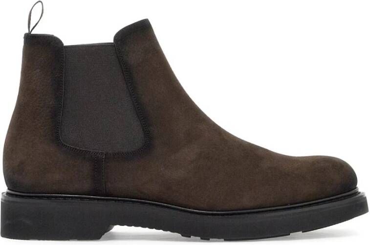 Church's Nubuck Leren Chelsea Enkellaarzen Brown Heren