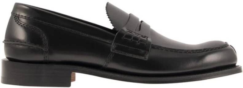 Church's Pembrey Calf Leather Penny Loafers Black Heren