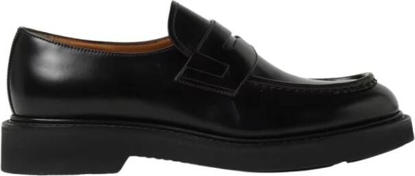 Church's Lynton Mocassins van halfglanzend leer Black Heren