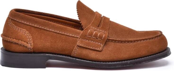 Church's Suède Mocassin Leren Schoenen
