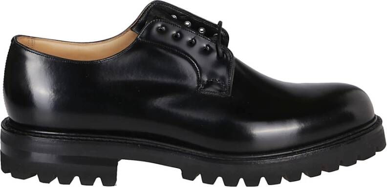 Church's Zakelijke platte schoenen Black Heren