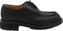 Church's Zwarte Formele Platte Schoenen met Vierkante Hak Black Heren - Thumbnail 1