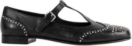 Church's Zwarte leren ballerina flats met studs - Foto 2