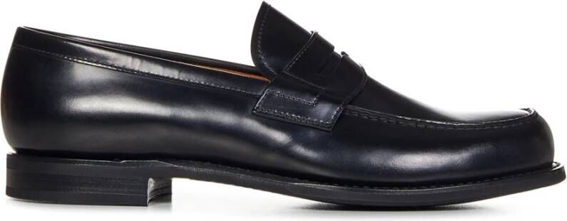 Church's Zwarte Leren Loafer Schoenen Black Heren