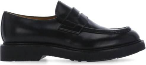 Church's Zwarte Leren Loafers voor Mannen Black Heren