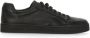 Church's Zwarte Leren Sneakers Ronde Neus Veters - Thumbnail 1