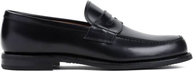 Church's Zwarte Loafer Schoenen Elegante Stijl Black Heren
