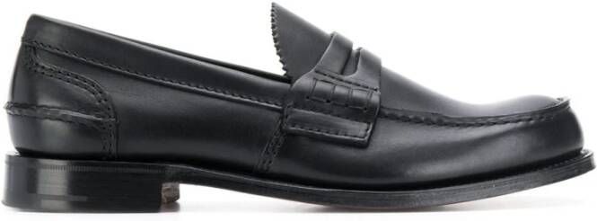 Church's Zwarte Loafer Schoenen voor Mannen Black Heren