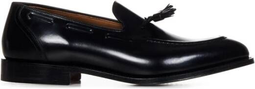 Church's Zwarte platte loafers voor heren Black Heren