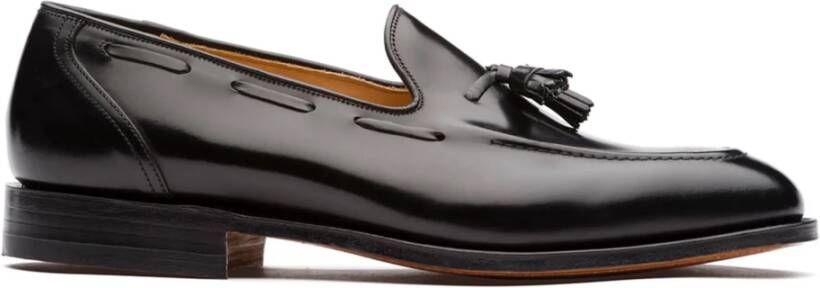 Church's Zwarte platte schoenen