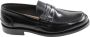 Church's Zwarte Platte Schoenen van Handgestikt Leer Black Heren - Thumbnail 5