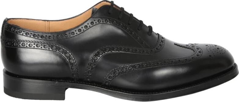 Church's Brogue Leren Oxford Veterschoenen Black Heren