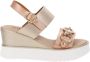 Cinzia Soft Dames Sandalen van Kunstleer met Gesp Sluiting Brown Dames - Thumbnail 8