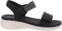 Cinzia Soft Dames Sandalen van Kunstleer en Stof Black Dames - Thumbnail 8