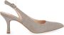 Cinzia Soft High Heel Sandals Beige Dames - Thumbnail 1